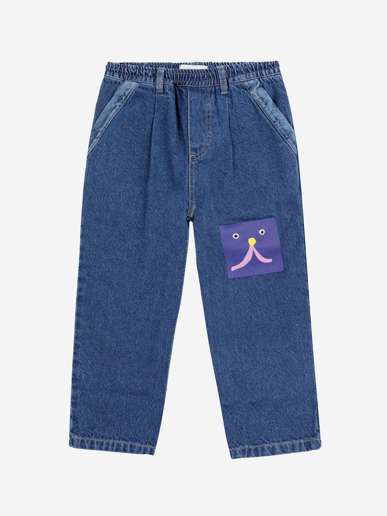 Джинси Bobo Choses "Funny Face", синій