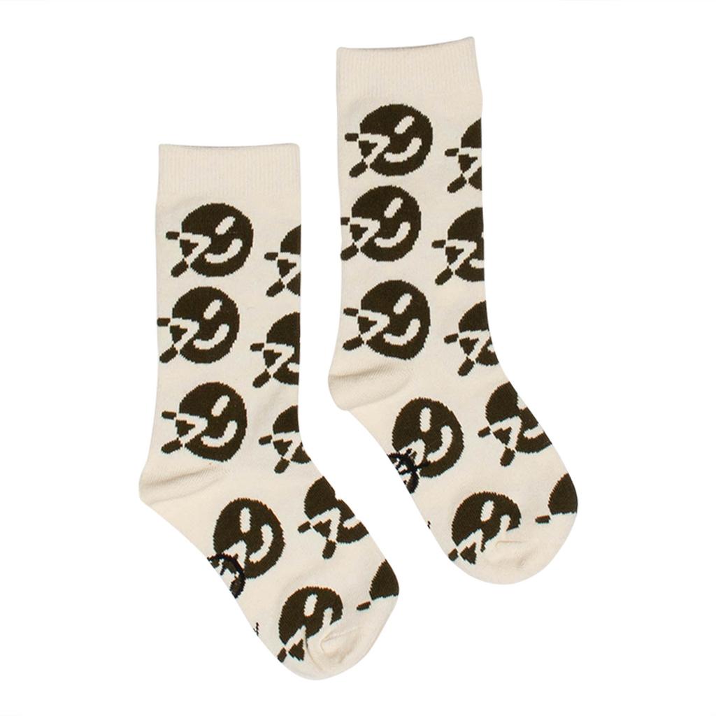 Шкарпетки Wynken "Wynken Multi Sock", молочний/оливковий