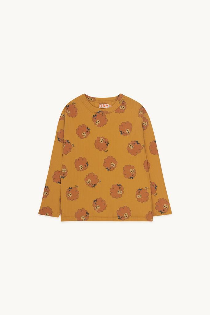 Лонгслив Tinycottons "GUEST", гірчичний