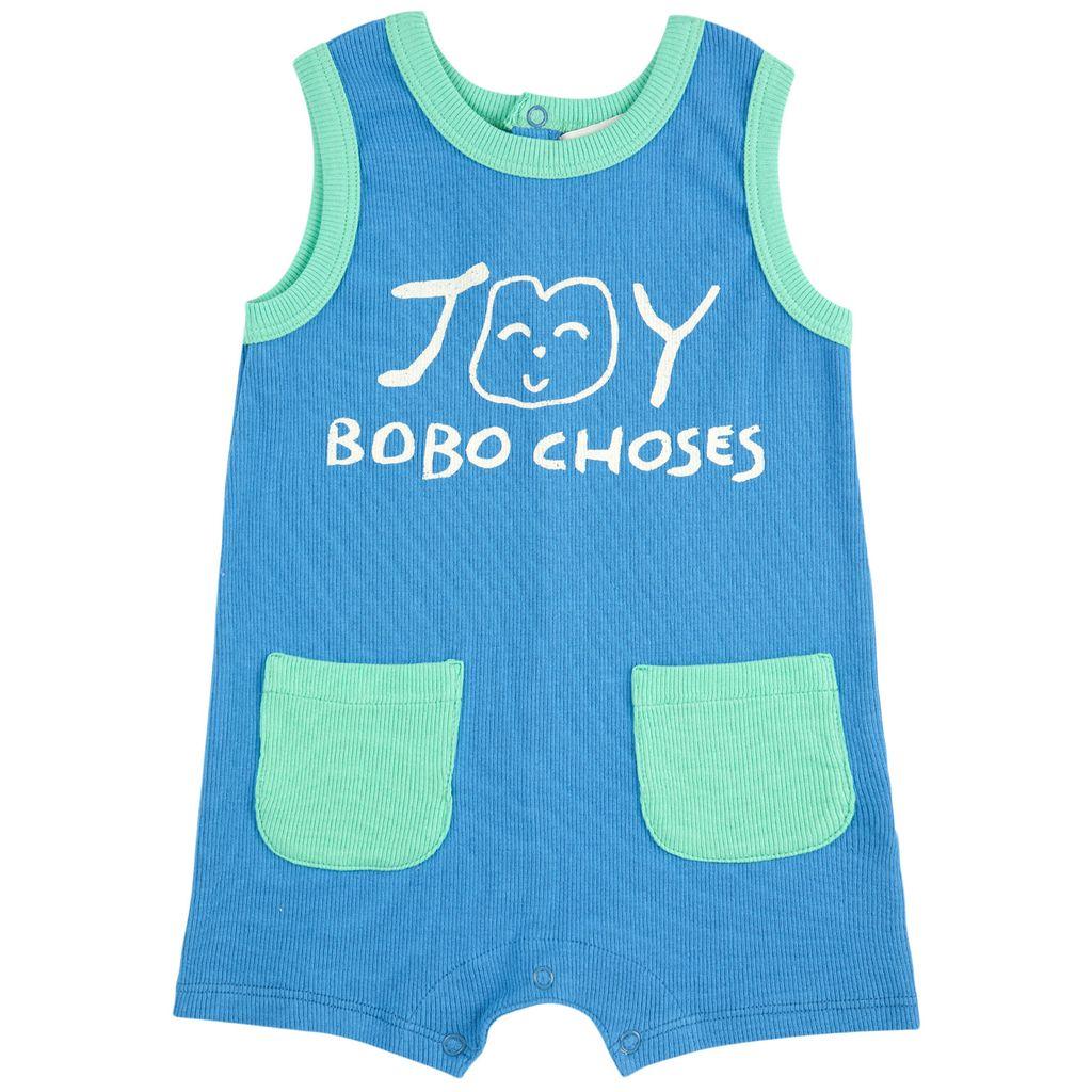 Ромпер Bobo Choses "Smiling", блакитний