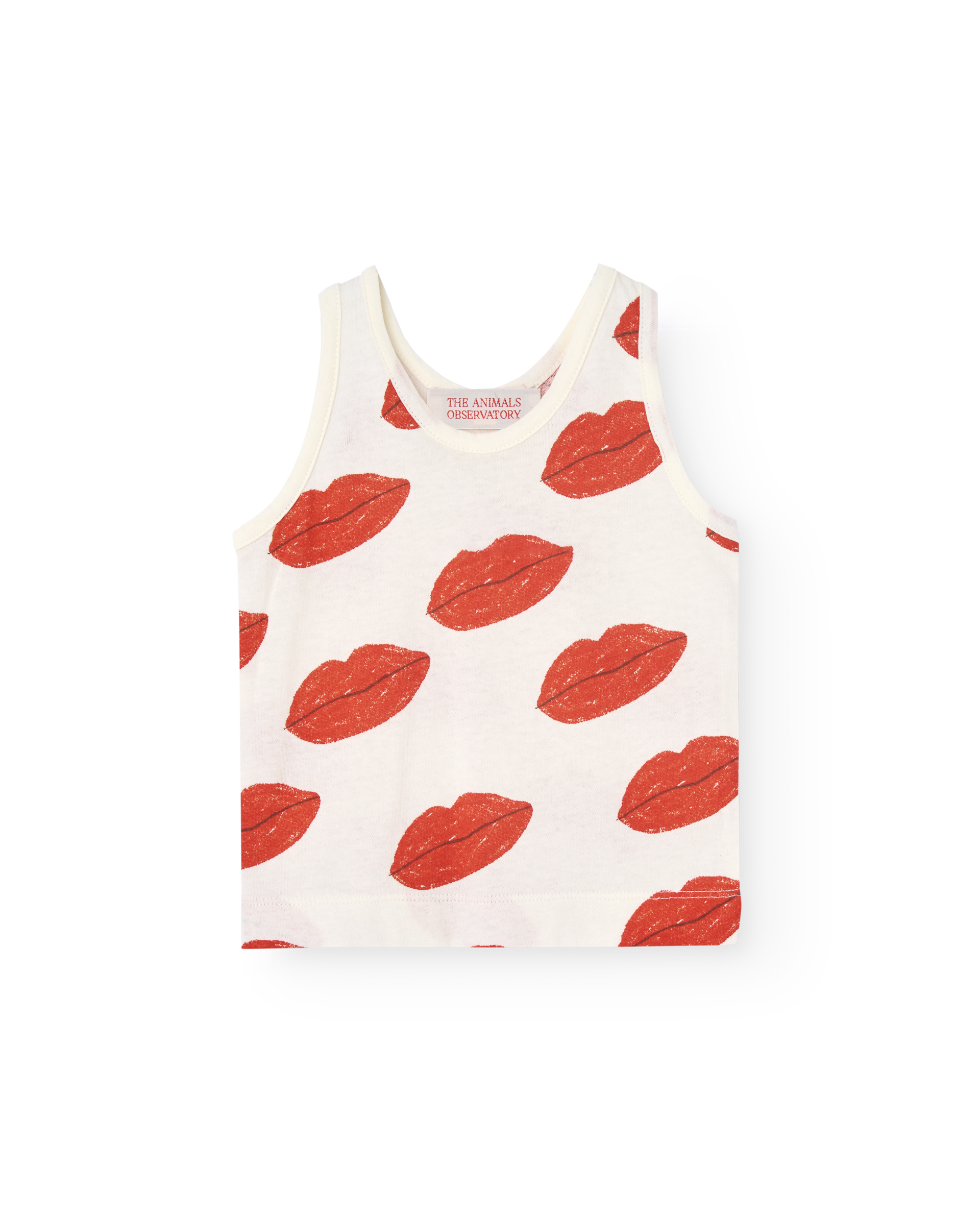 Майка The Anaimals Observatory "Kissing Macaque", білий/червоний
