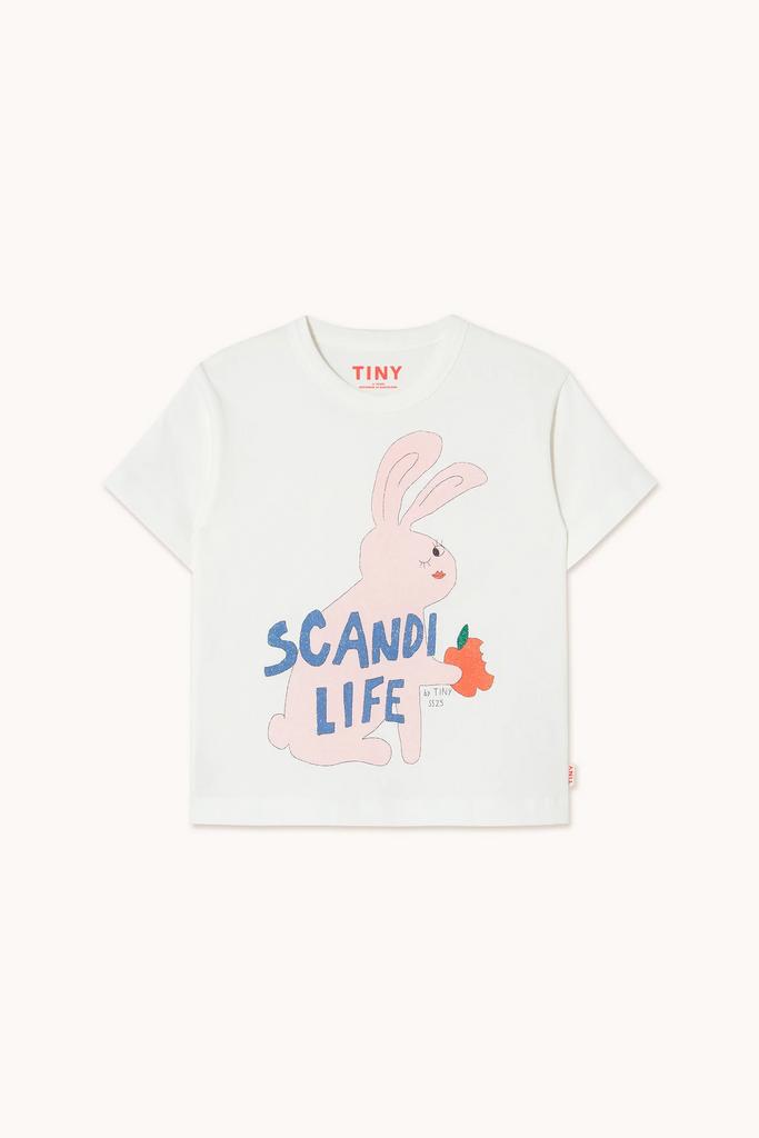Футболка Tinycottons "SCANDI LIFE GRAPHIC", білий