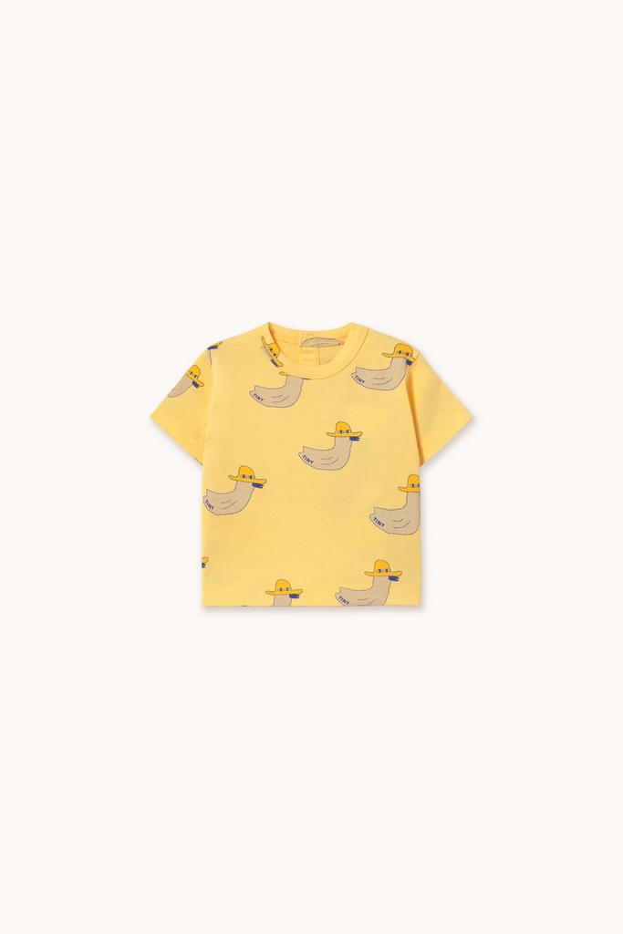 Футболка Tinycottons  BABY "DUCKS", жовтий
