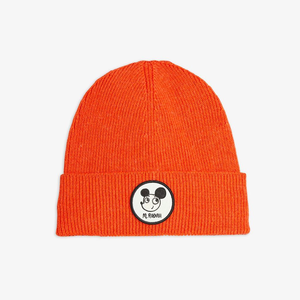 Шапка MINI RODINI "Ritsrats", червоний