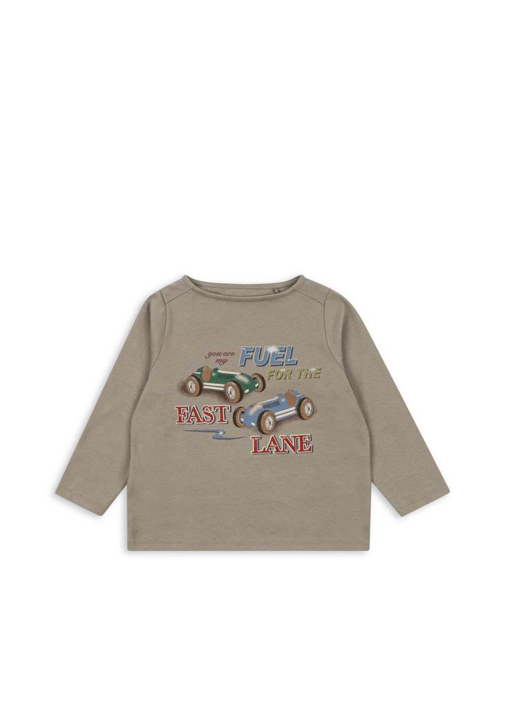 Лонгслів Konges Slojd "DREY", сірий