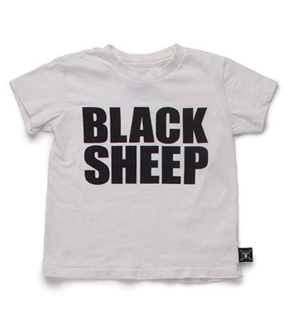 Футболка NUNUNU "BLACK SHEEP", білий