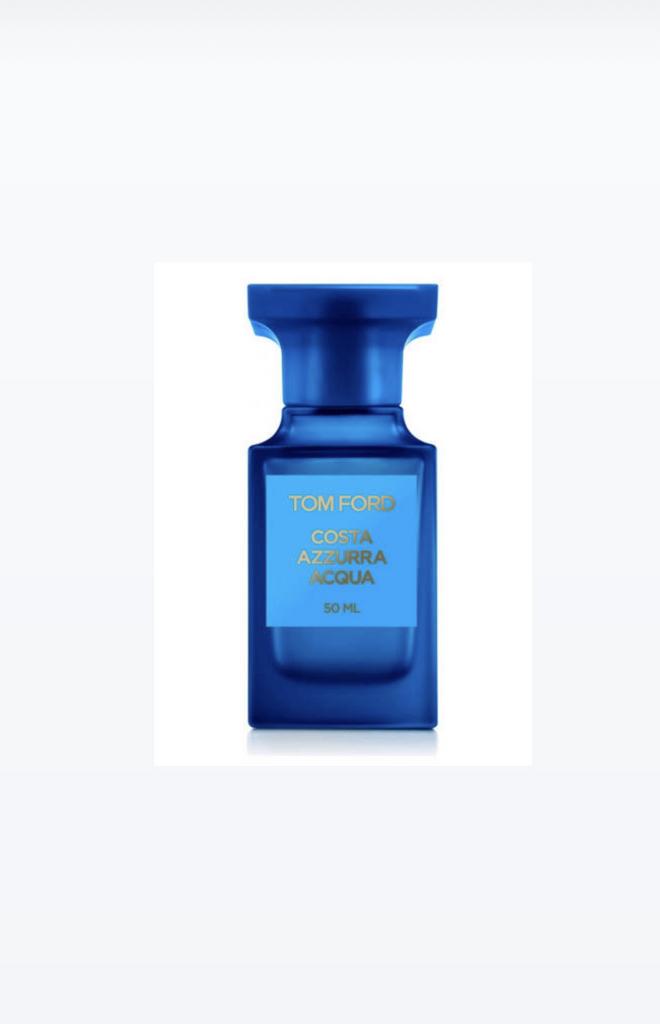 Tom Ford costa azzurra acqua