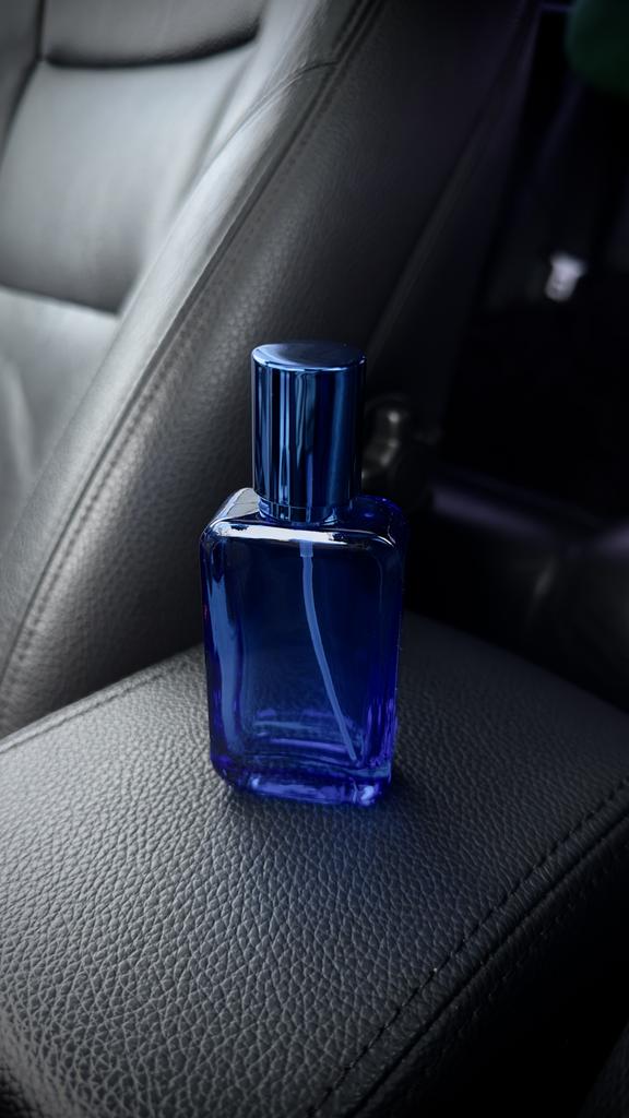 Синій скляний атомайзер 33мл