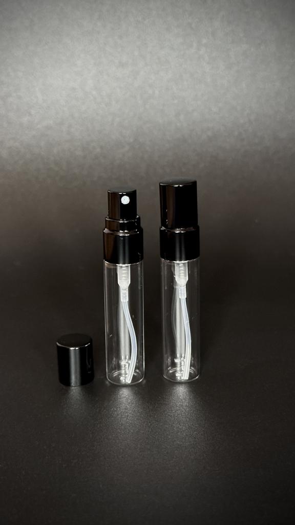 Скляний флакон 5мл чорний