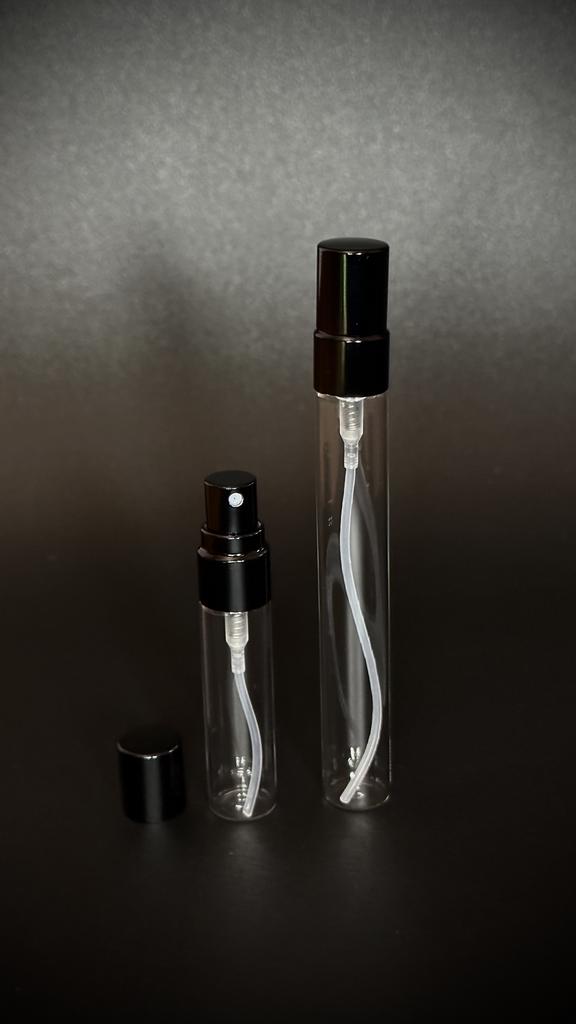 Атомайзер скляний 10мл чорний