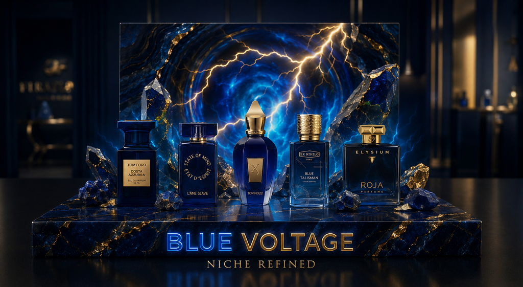 SET -Blue Voltage: Niche Refined. Синя напруга: Витончена ніша
