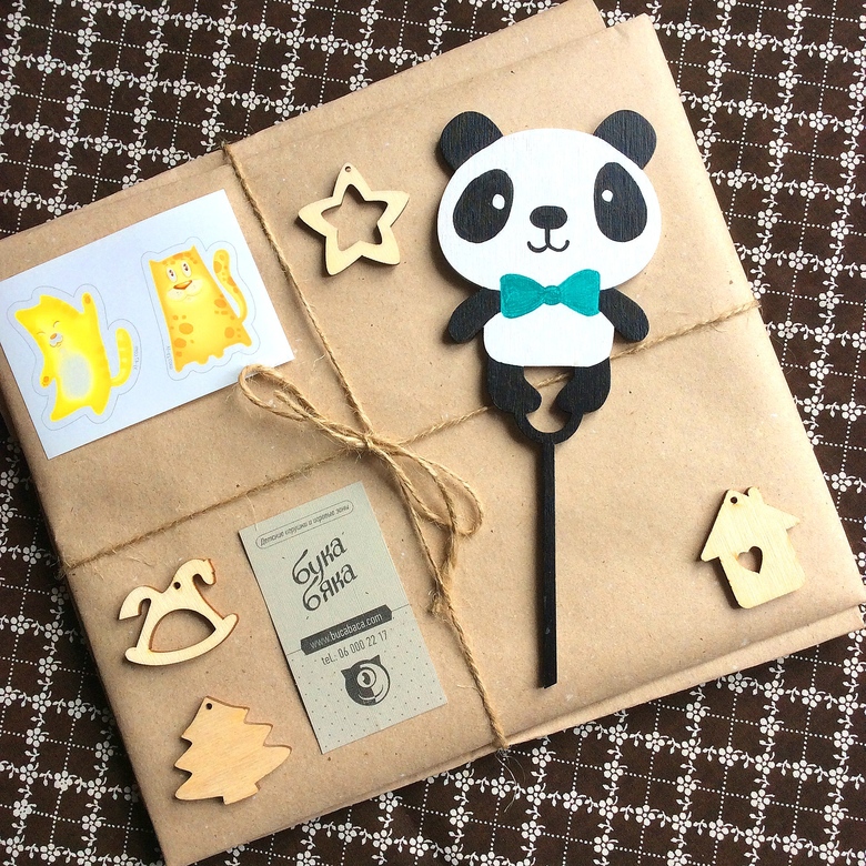 Топпер панда