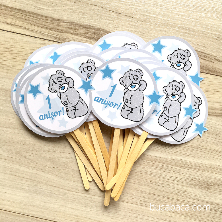 Топпер с мишкой №2