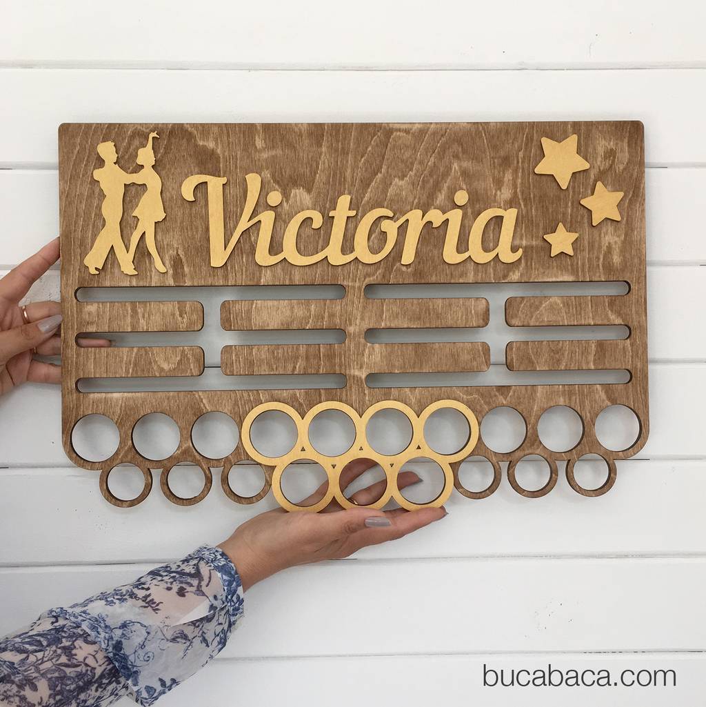 Медальница именная танцы