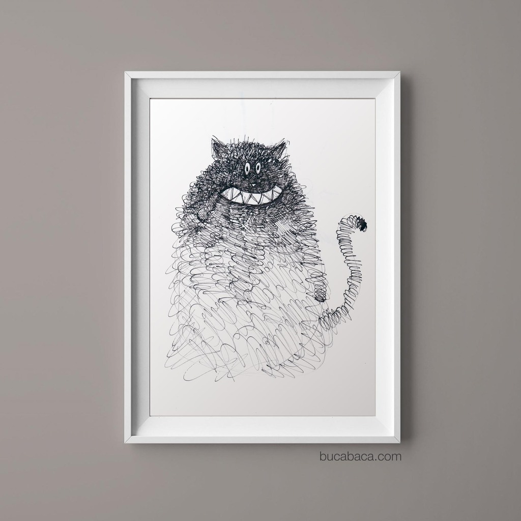 Плакат кот1