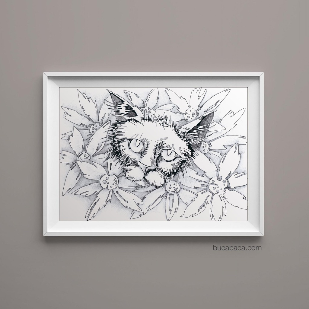 Плакат кот3