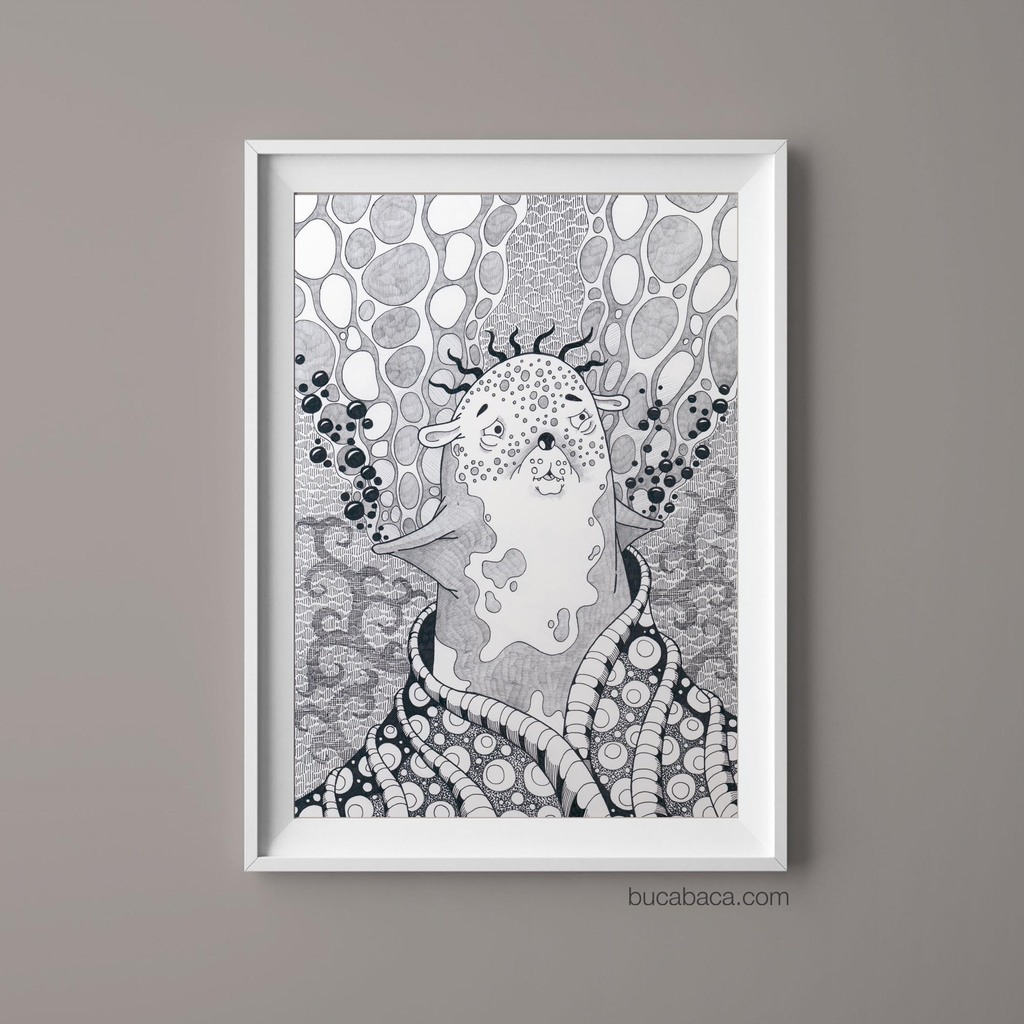 Плакат крот