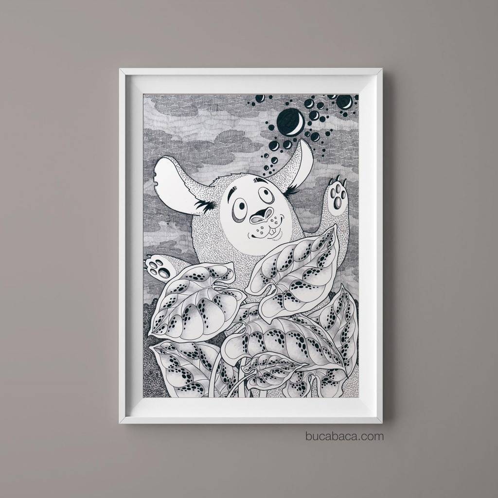 Плакат мышь