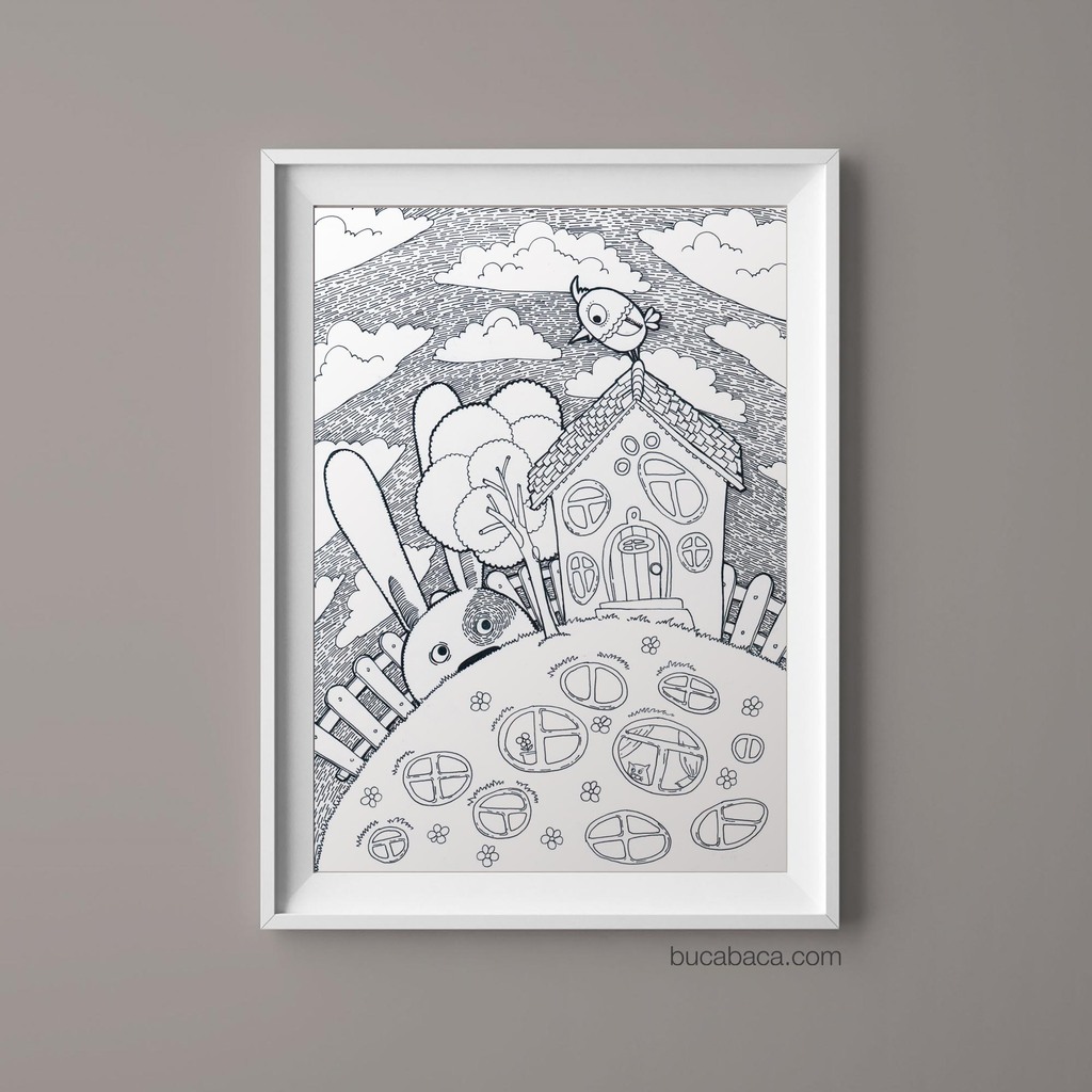 Плакат нора