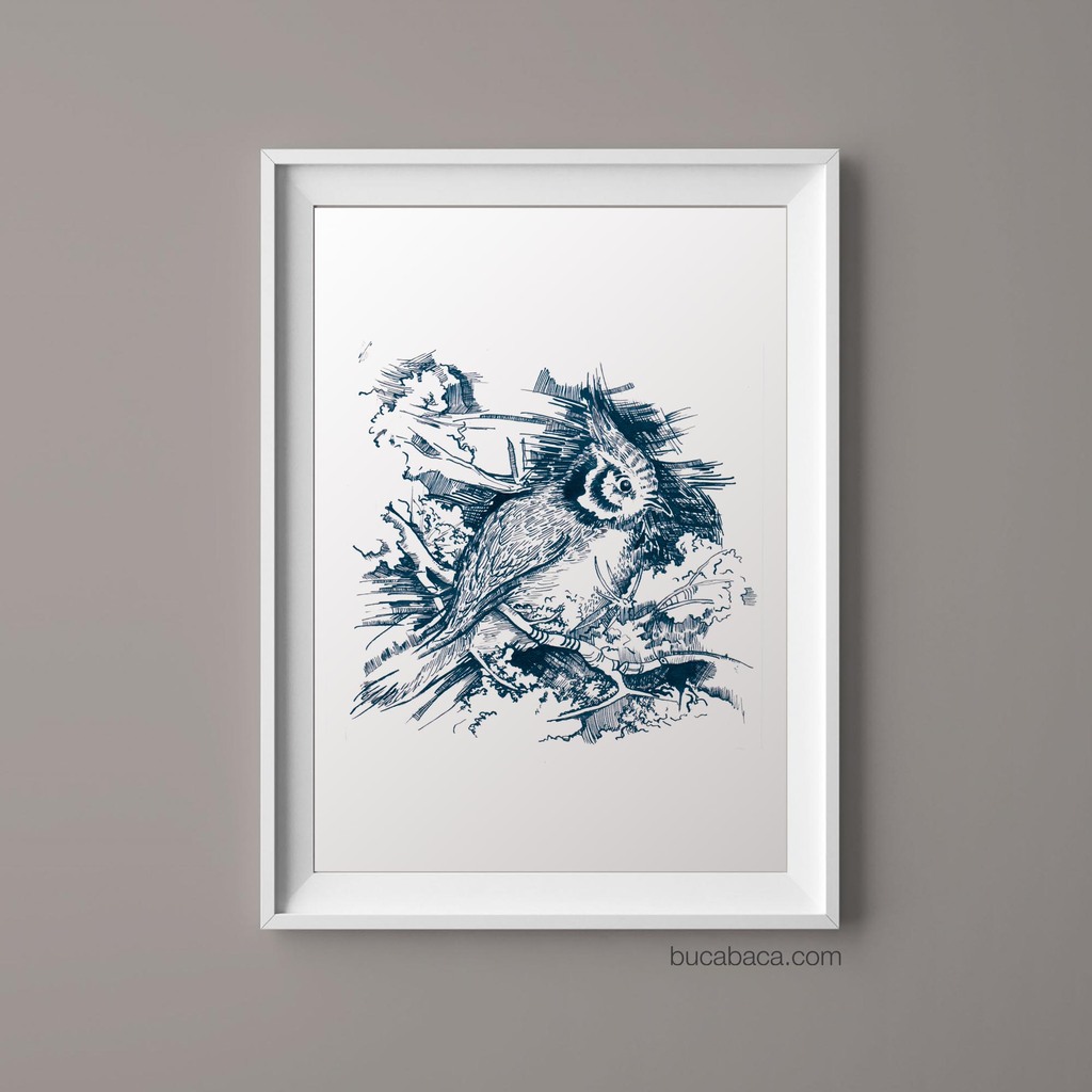 Плакат синичка