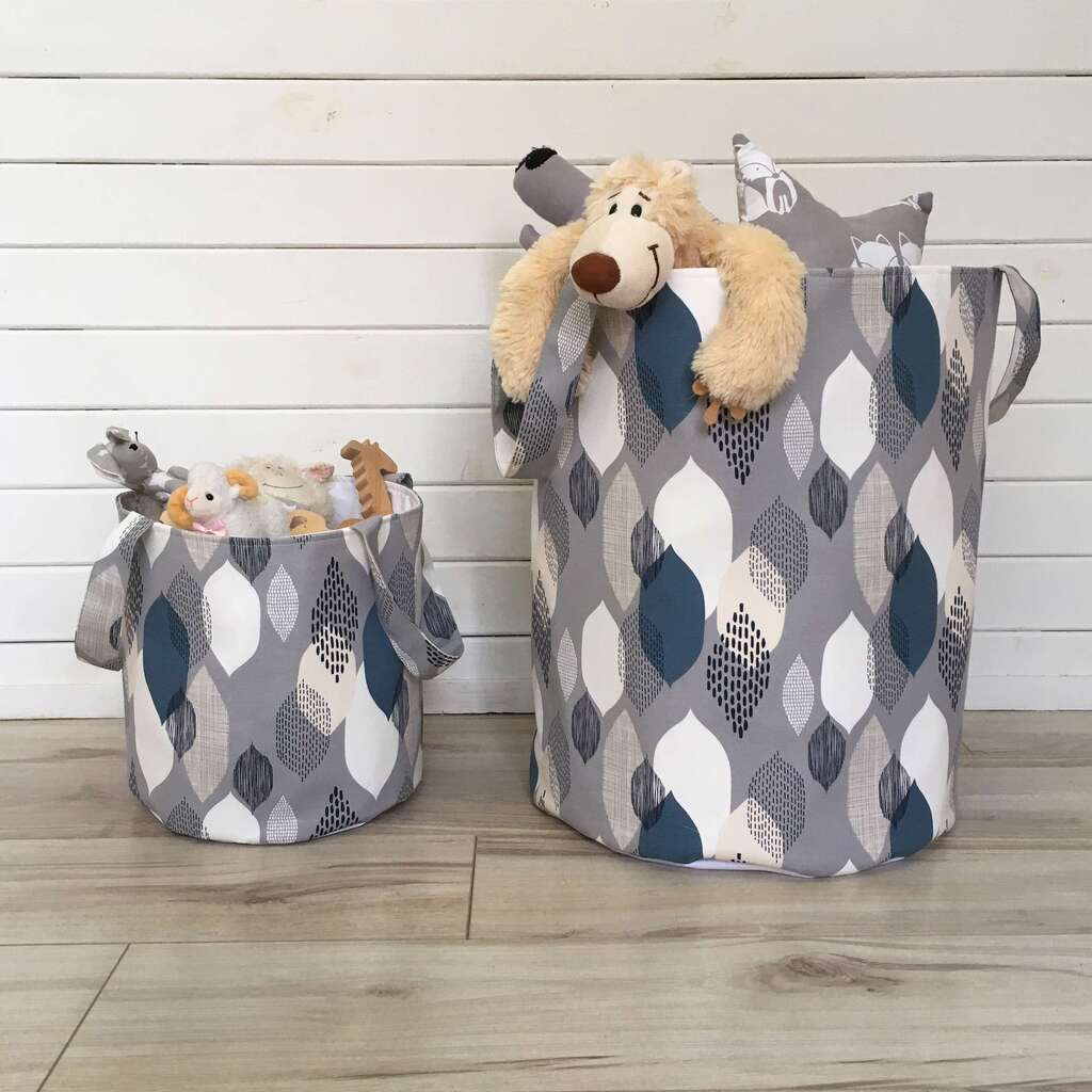 Корзина лист на сером