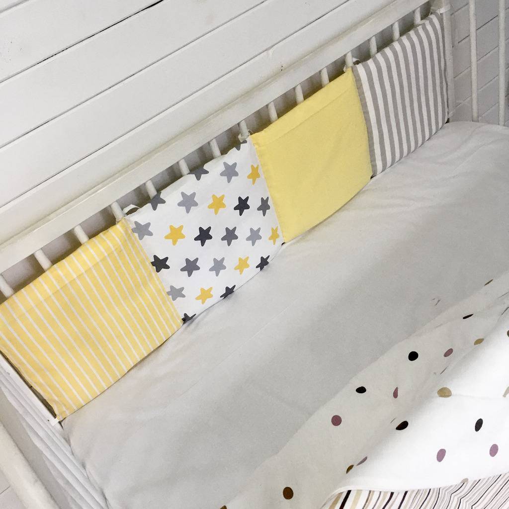 Бортик жёлтый с серым