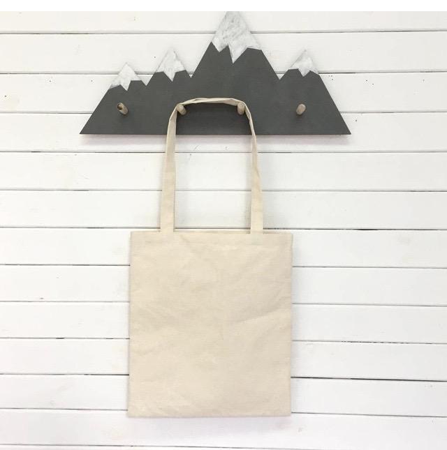 Сумка двунитка белая