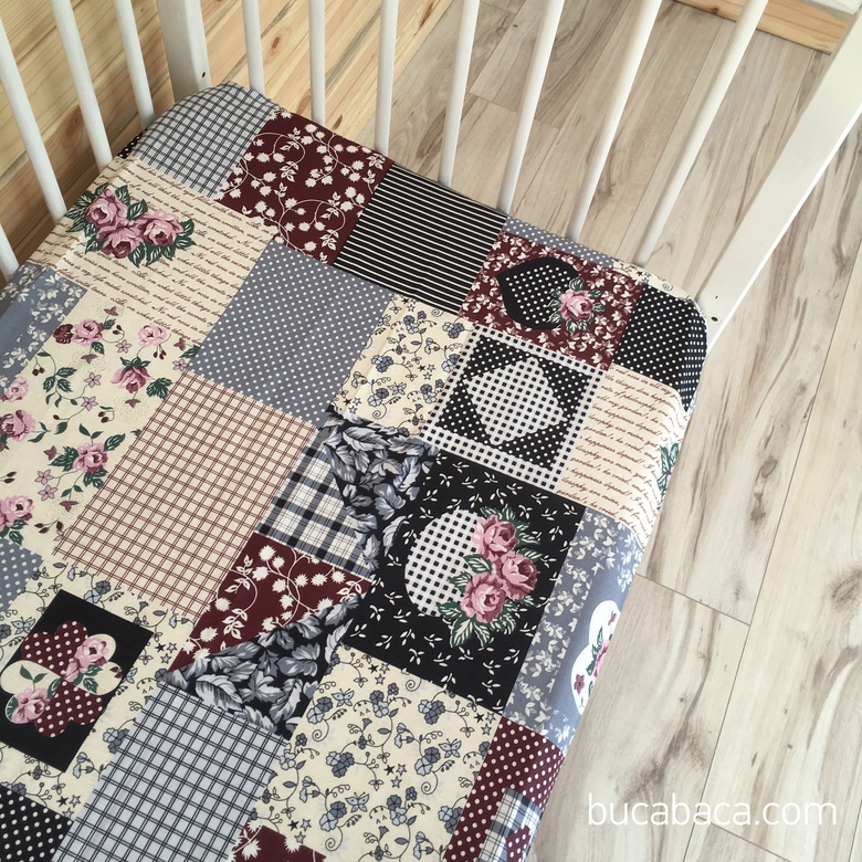 Простынь 120х60 лоскутная