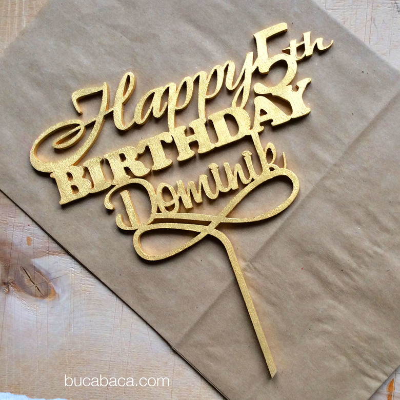 Happy Birthday + имя