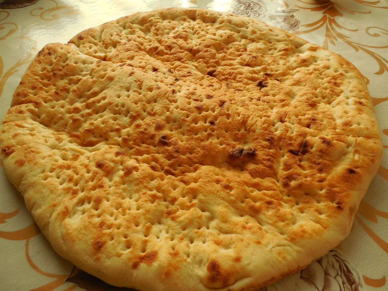Шткар фу (Лезгинский слоеный хлеб)