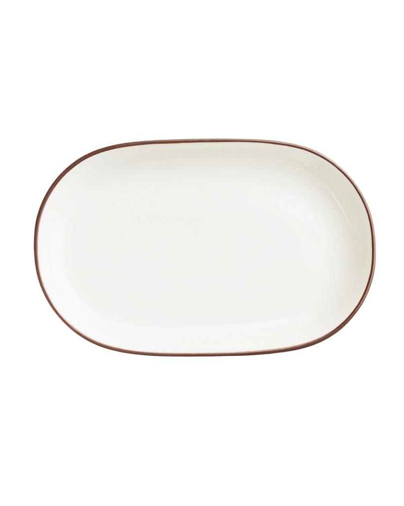 Блюдо овальное большое 33 см ID Fine, Modest Brown