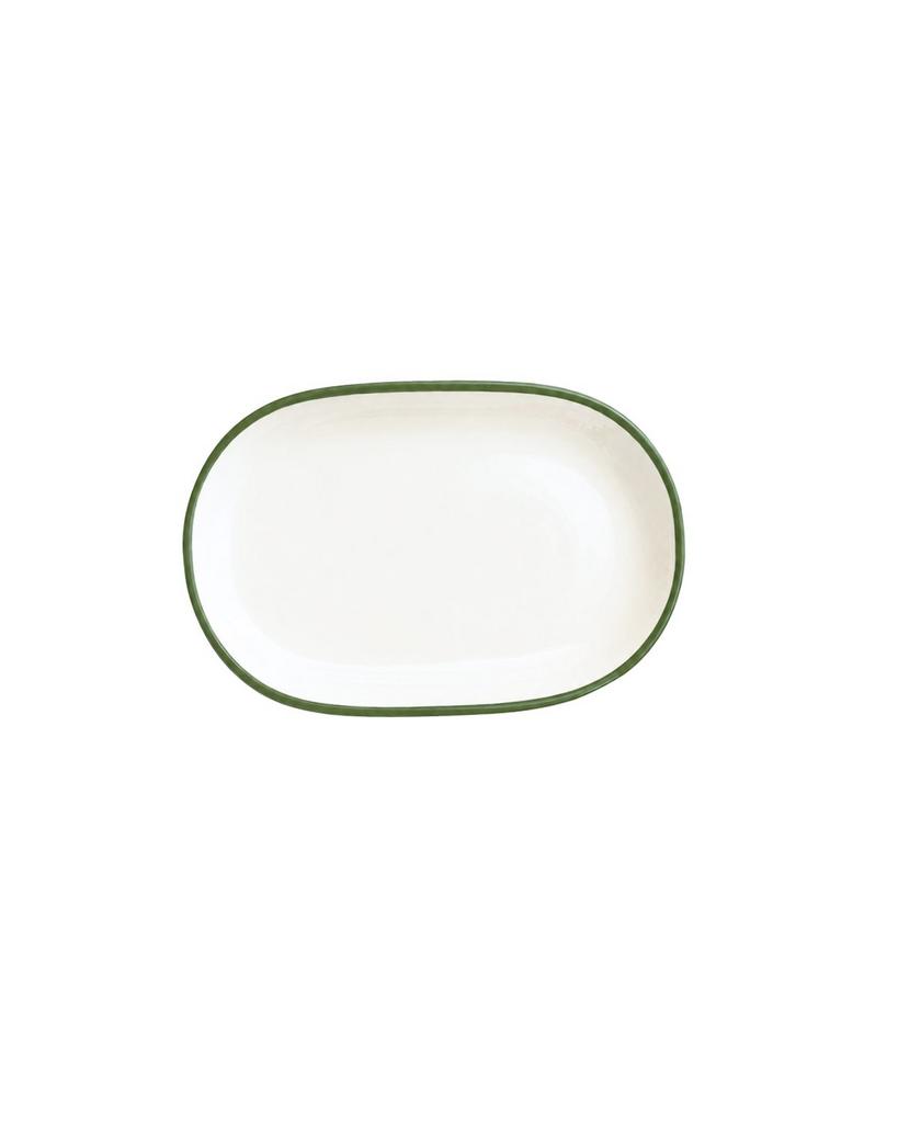 Блюдо овальное малое 18 см ID Fine, Modest Green