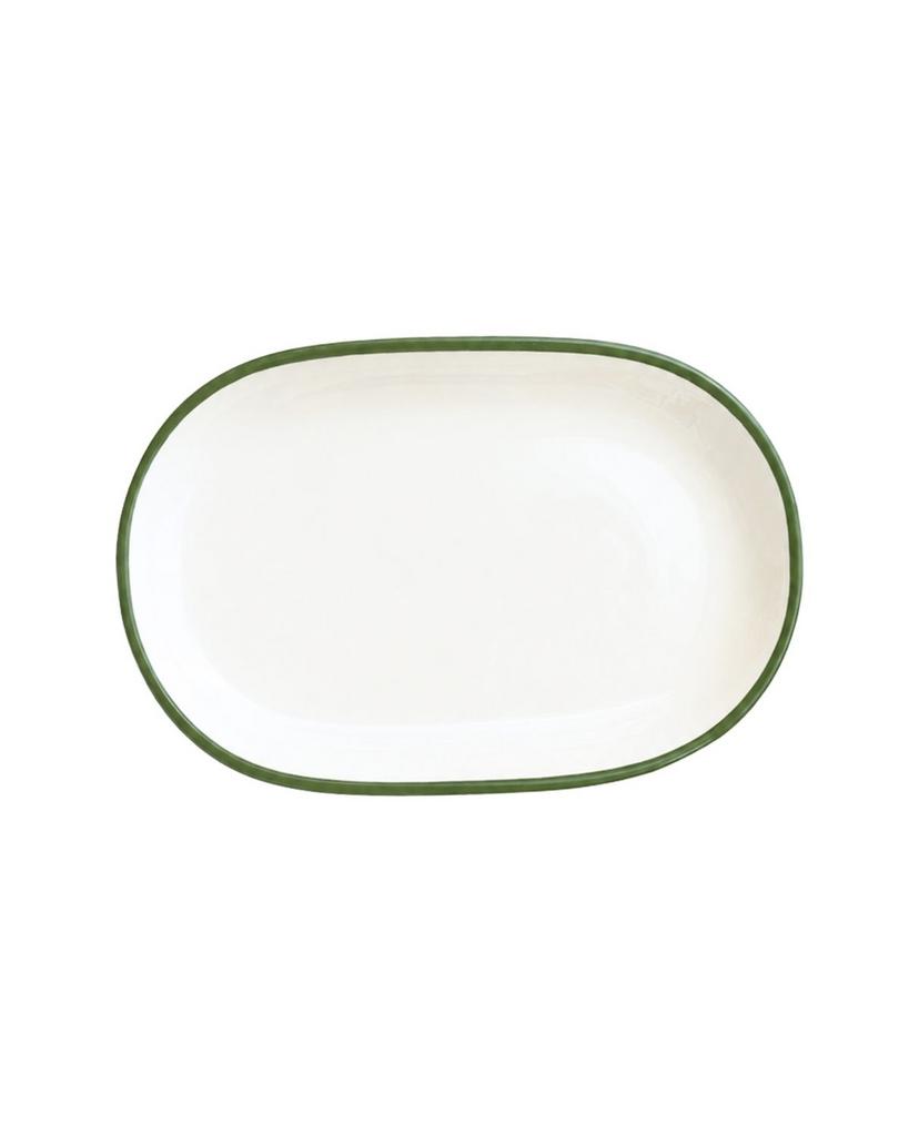 Блюдо овальное среднее 28 см ID Fine, Modest Green