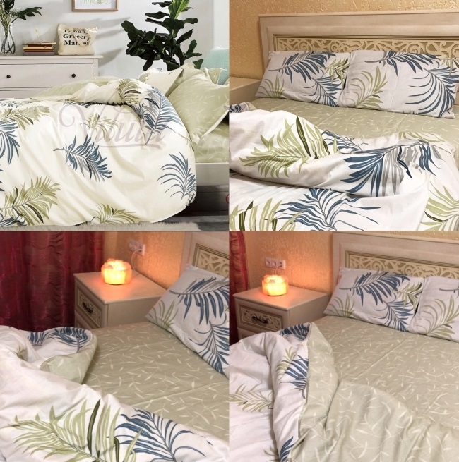 постельное белье Вилюта 266 с пальмами фото отзыв