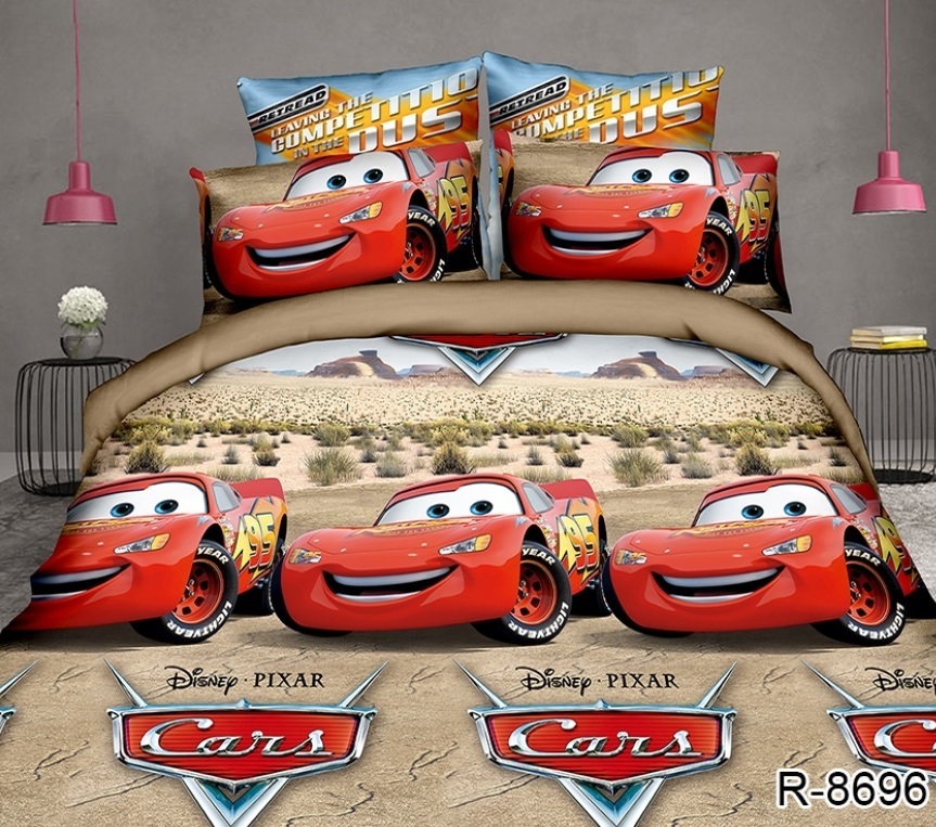 Детское постельное белье Молния Маквин R8696 ранфорс Tag Tekstil