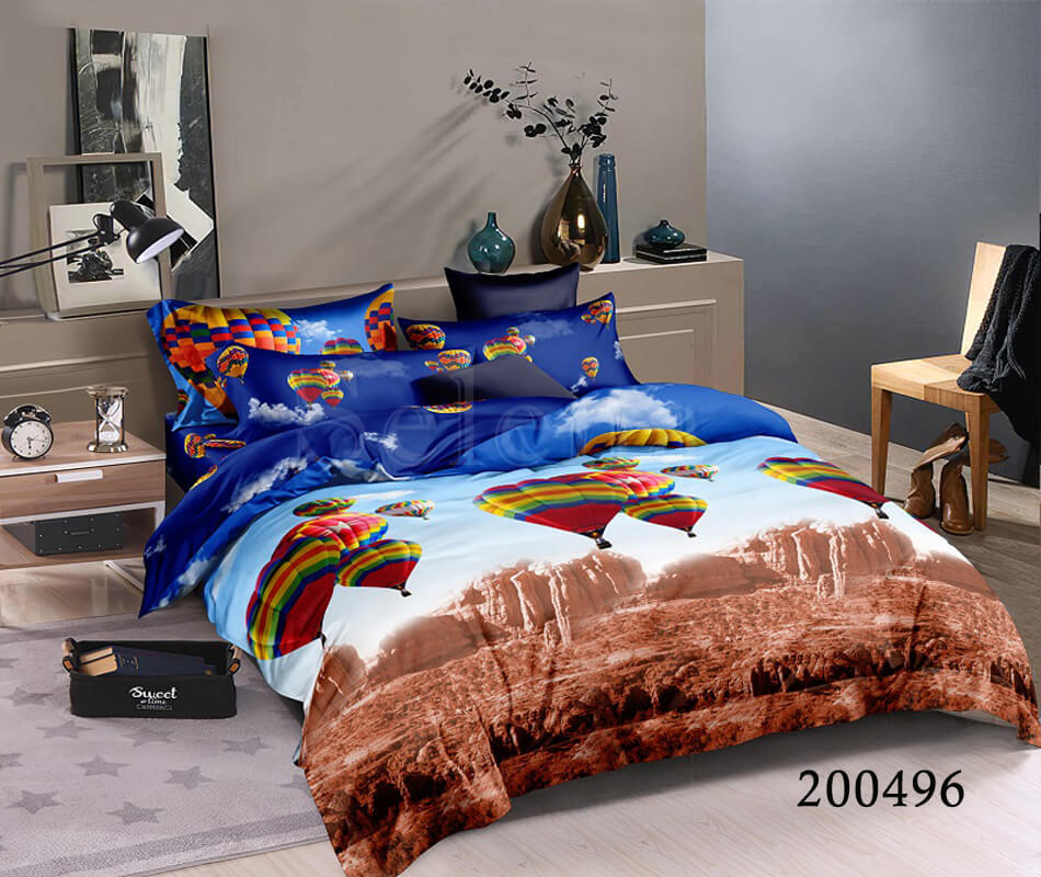 постельное белье с воздушными шарами