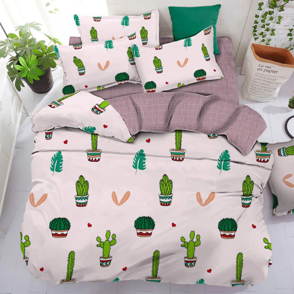 постельное белье бязь с кактусами