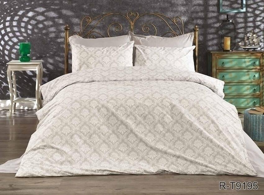 бежевое турецкое постельное белье классический стиль