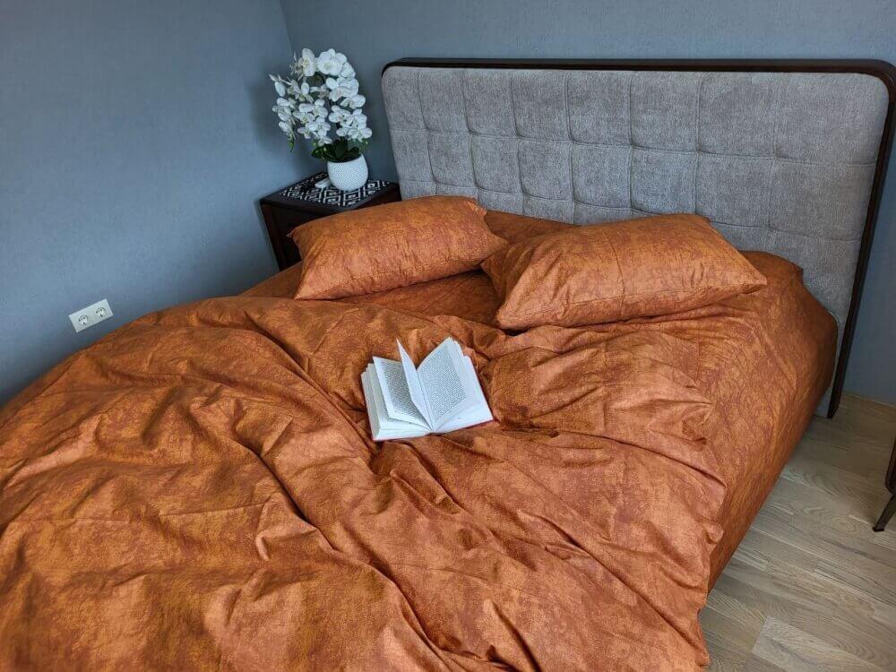 турецкое постельное белье коттон медного оттенка фото 1