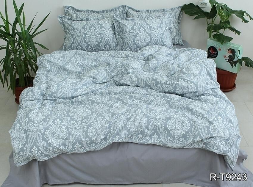 постельное белье турция серого цвета классический стиль фото 1