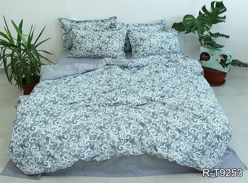 постельное белье турция серого цвета с вензелями фото 1