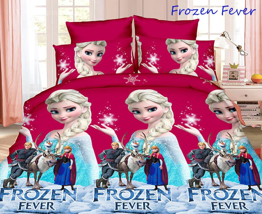 Детское постельное белье холодное сердце Frozen fever
