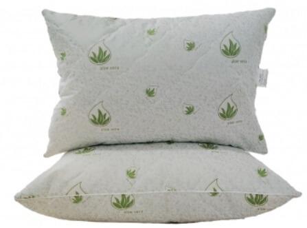 подушка лебяжий пух стеганый съемный чехол алое вера фото 1