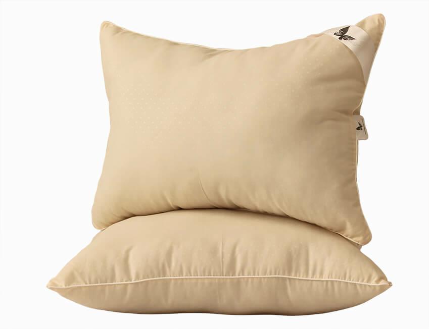 подушка лебяжий пух пудра