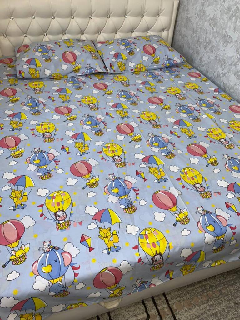 постельное белье с воздушными шарами