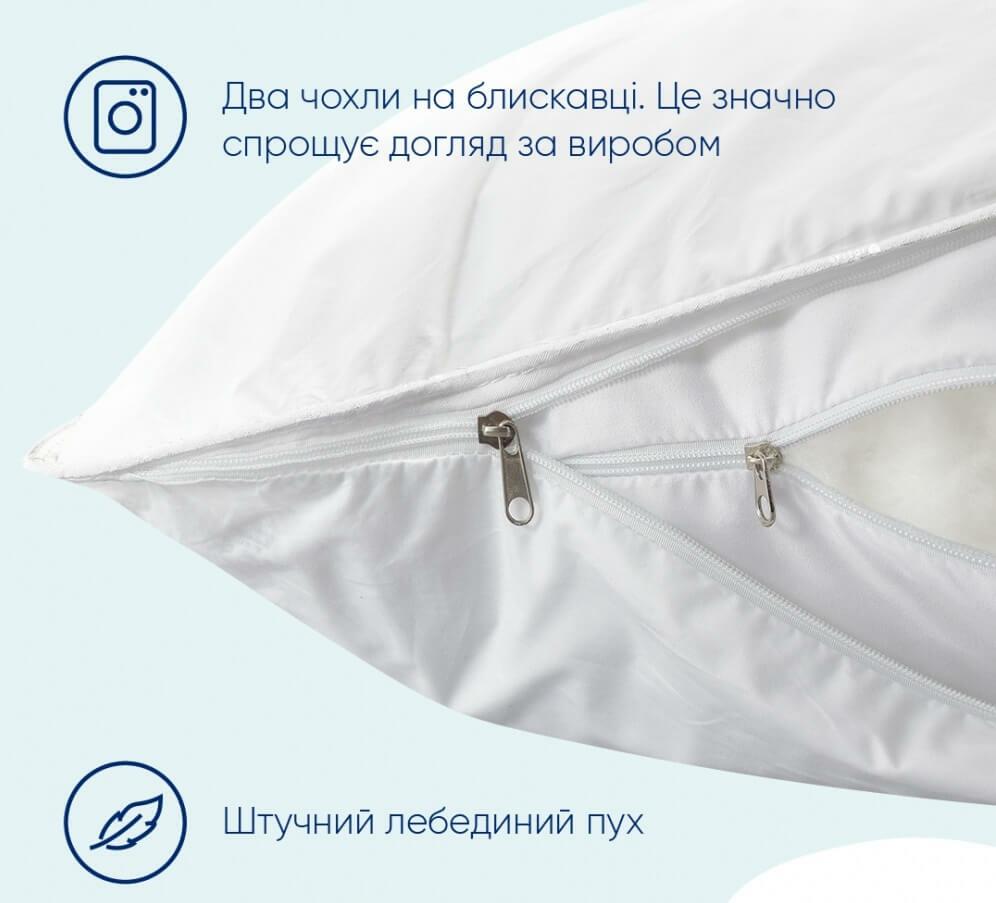 подушка с двойным чехлом super soft фото 1