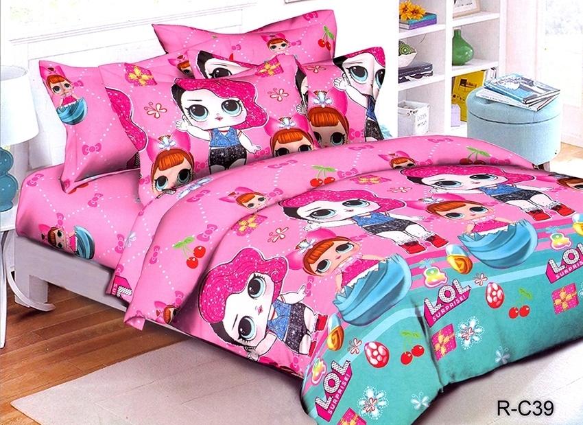 Постельное Белье куклы Лол розовые