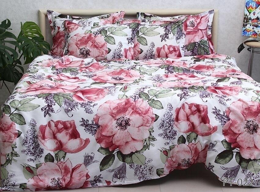 постельное белье сатин мерсеризованный с чайными розами фото 1