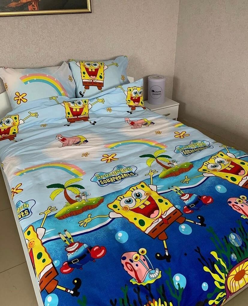 постельное белье Спанч Боб