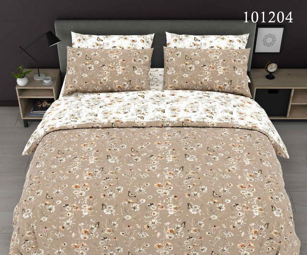 постельное белье кофейного цвета с цветами